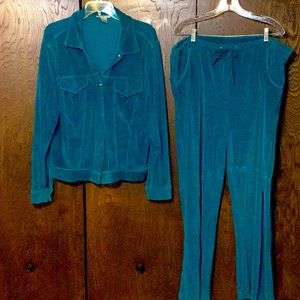 Plus Size Soft Warm Up Suit
